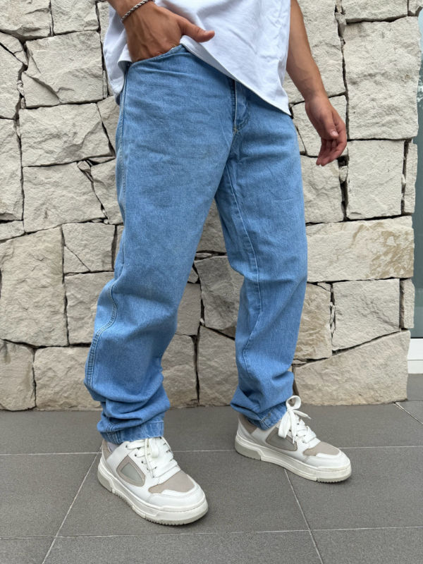 Reverie pantalón oxford celeste 1