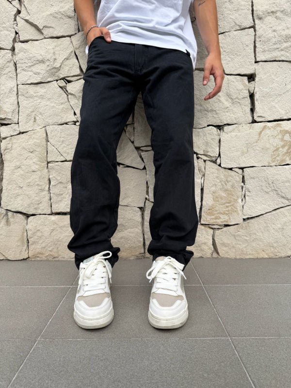 Reverie pantalon Oxford Gabardina negro 1